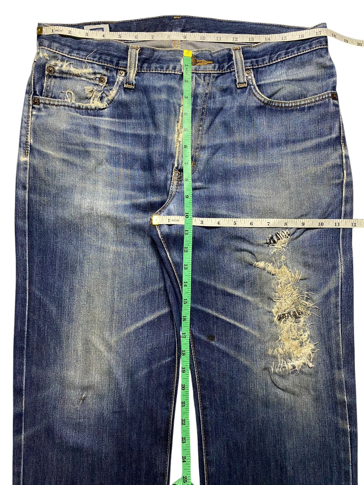 Edwin Japan Edwin International Basic Blue Wash Loose Jeans Size US 35 - 17 Thumbnail