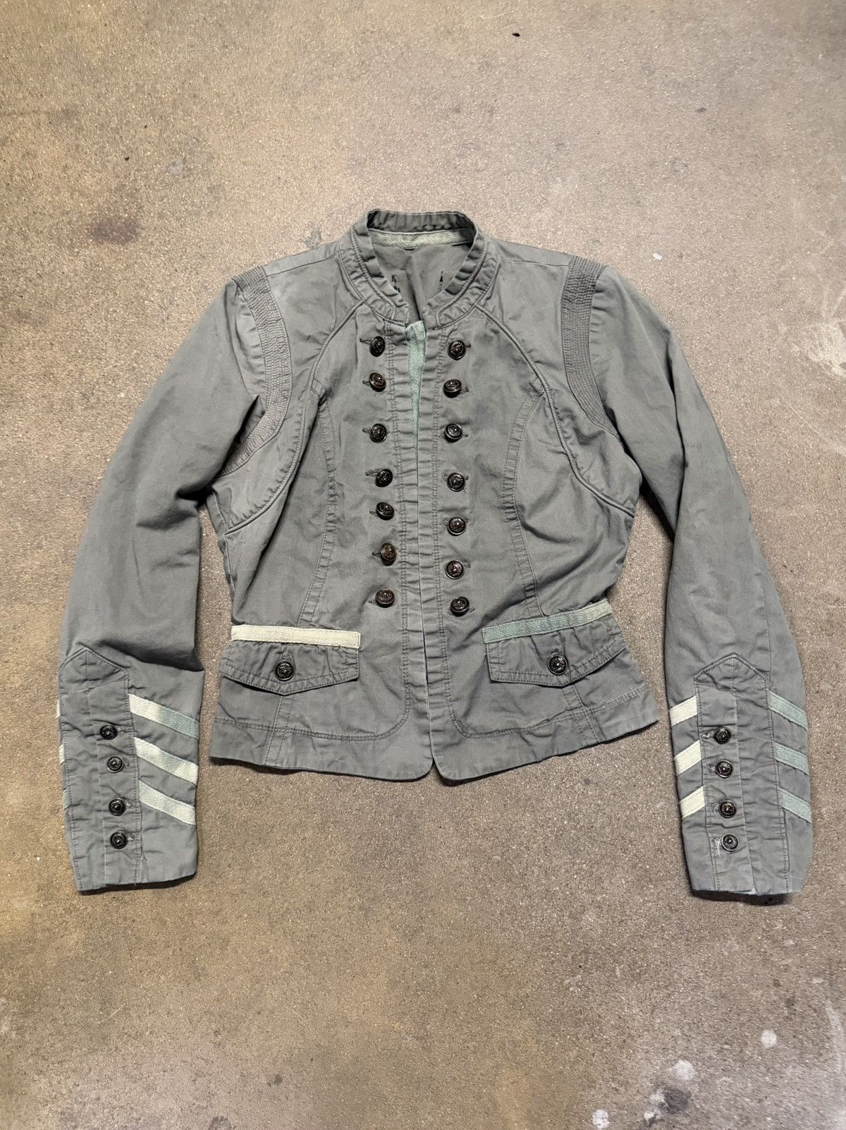 Vintage Vintage avant garde napoleon jacket size small Size S / US 4 / IT 40 - 1 Thumbnail