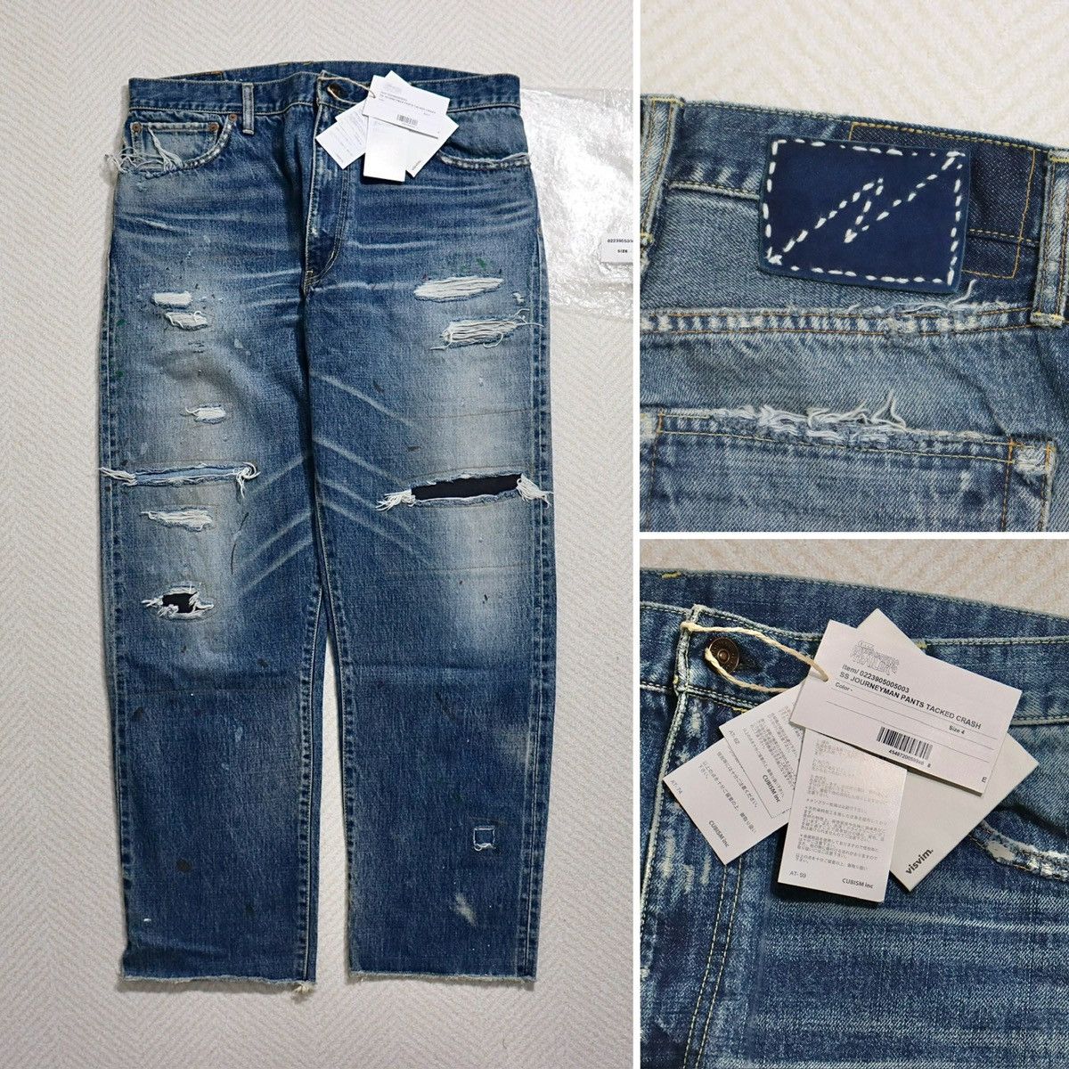 Visvim Visvim ICT 23aw Journeyman Pants Tacked Crash G.Cords JM | Grailed