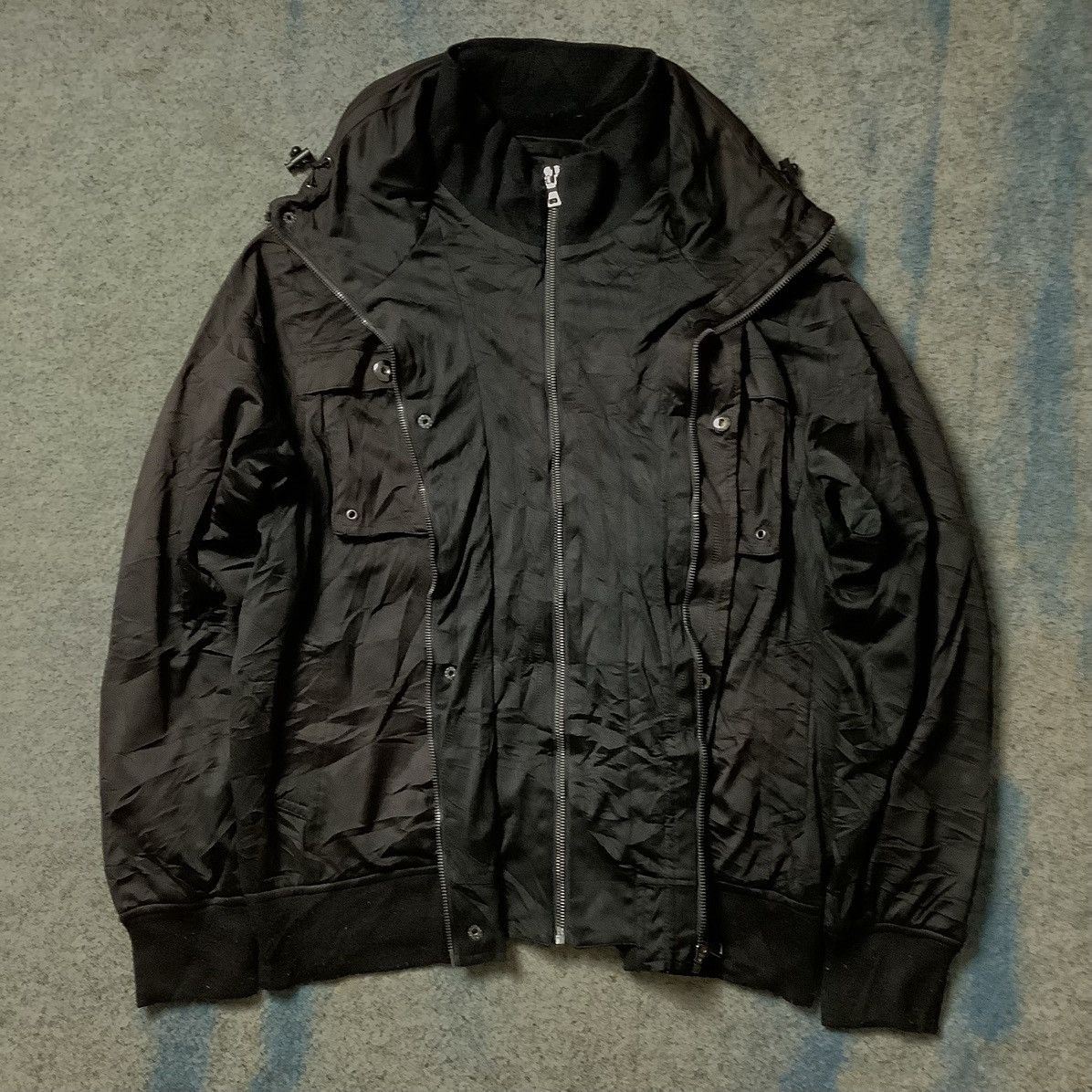 If Six Was Nine × In The Attic × Le Grande Bleu (L.G.B.) Sunfading In The Attic Bikers Jacket Style If Six Was Nine Size US M / EU 48-50 / 2 - 6 Thumbnail