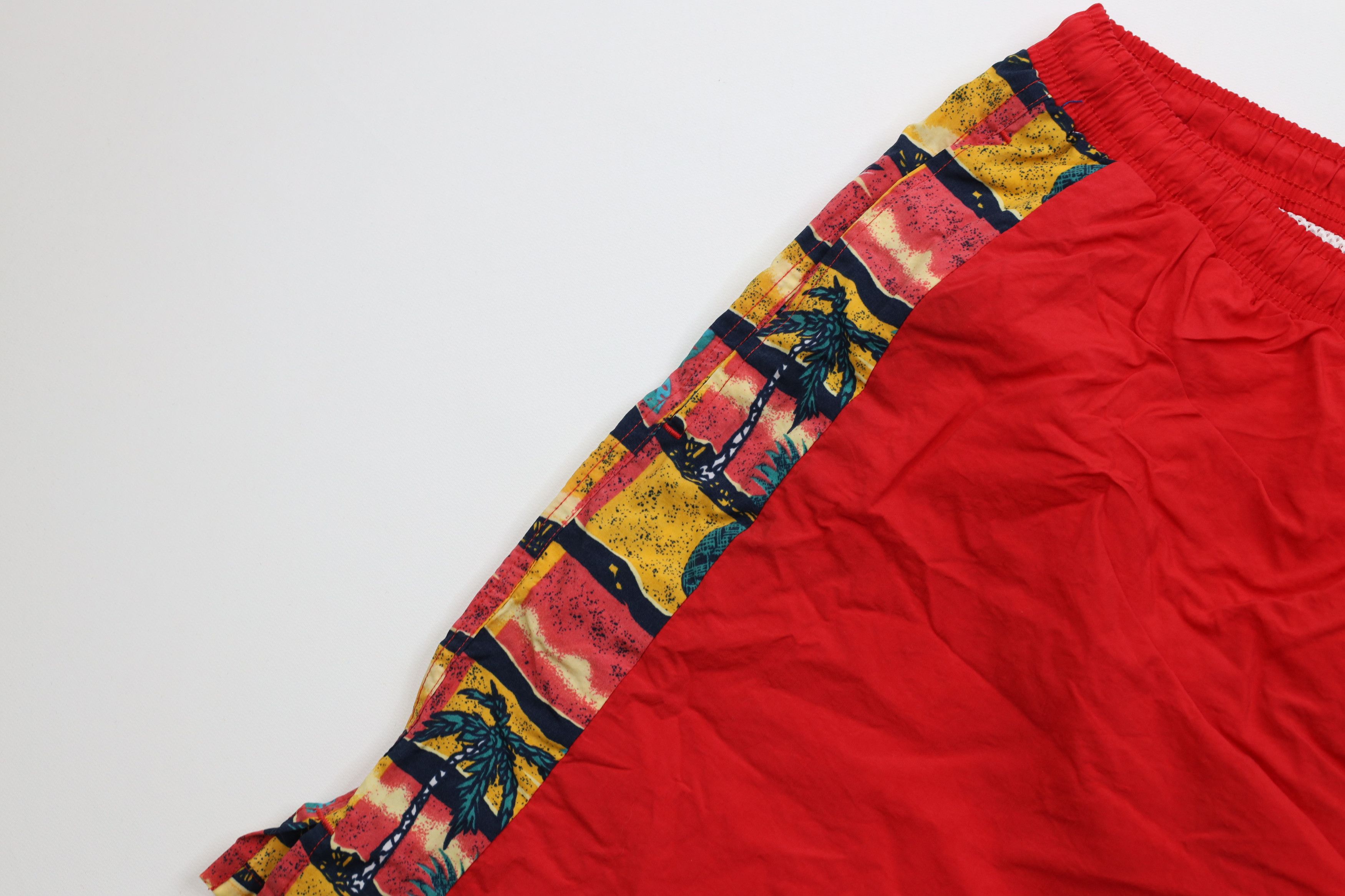 Vintage Vintage 90s Streetwear Surfing Beach Lined Shorts Trunks Size US 36 / EU 52 - 5 Thumbnail