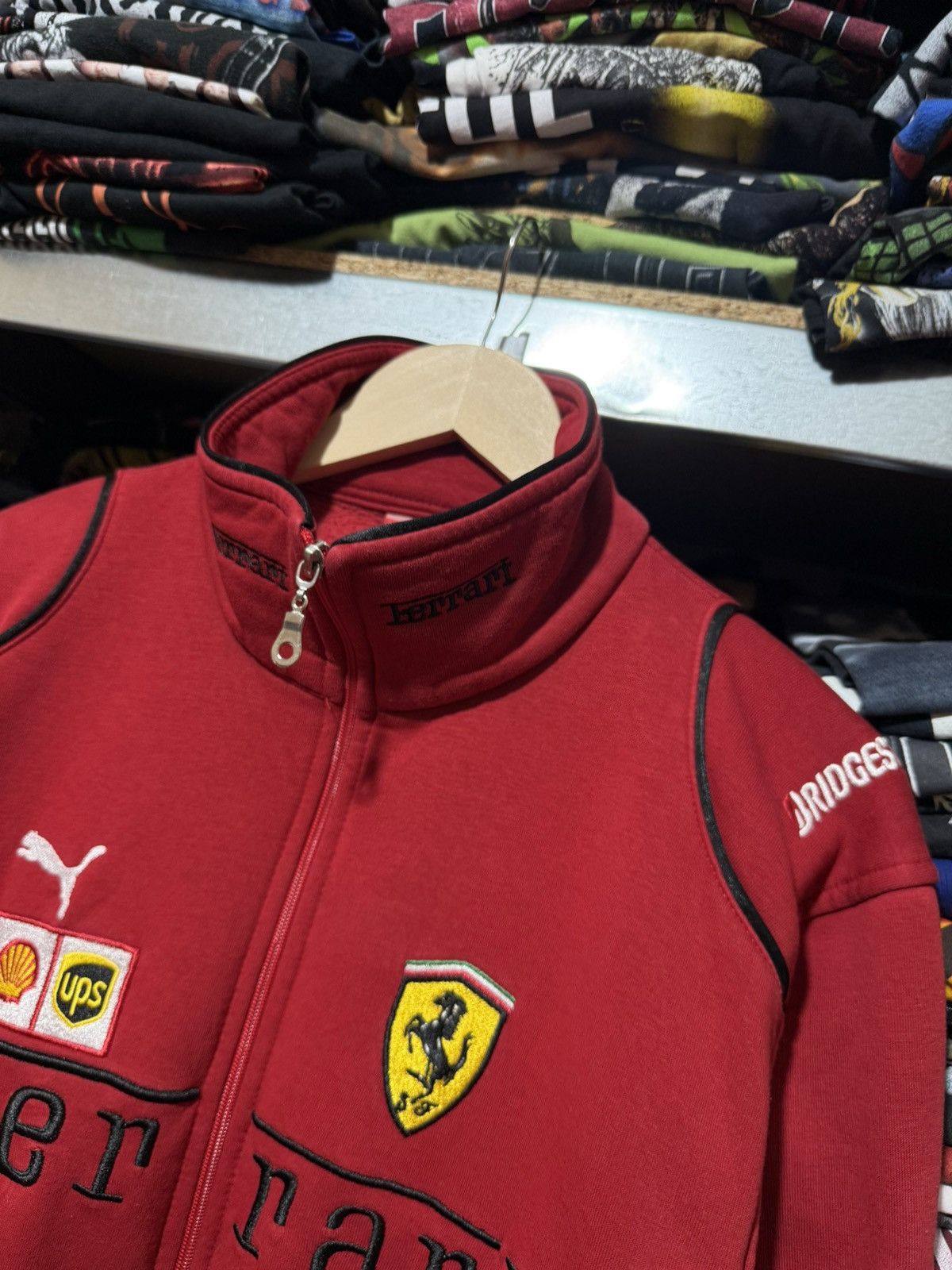 Formula 1 Rare Formula 1 F1 Puma Ferrari Full Zip Jacket Y2K Hype Size US L / EU 52-54 / 3 - 10 Thumbnail