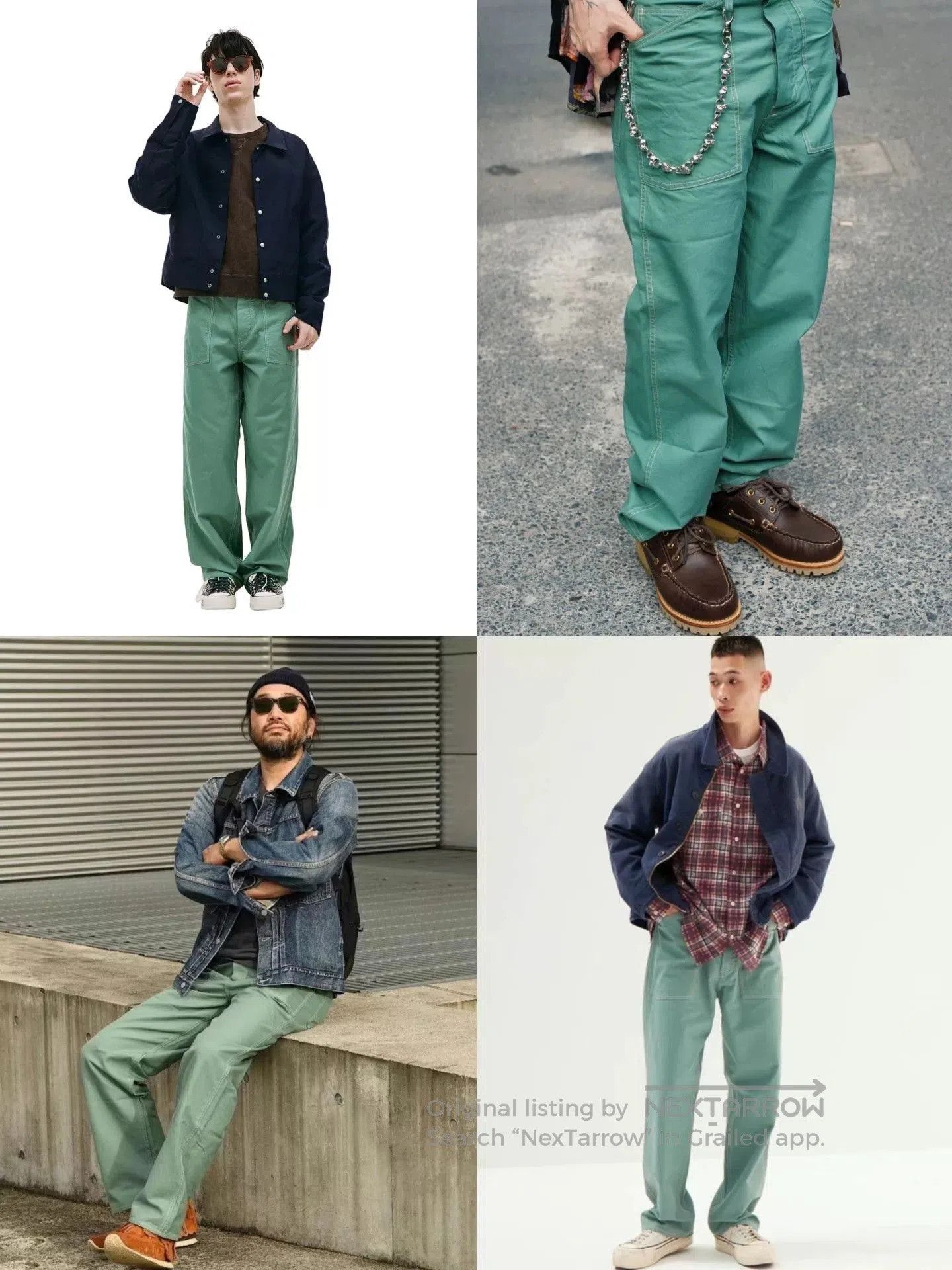 Visvim visvim 23ss carpenter pants in mint green. Size US 32 / EU 48 - 7 Thumbnail