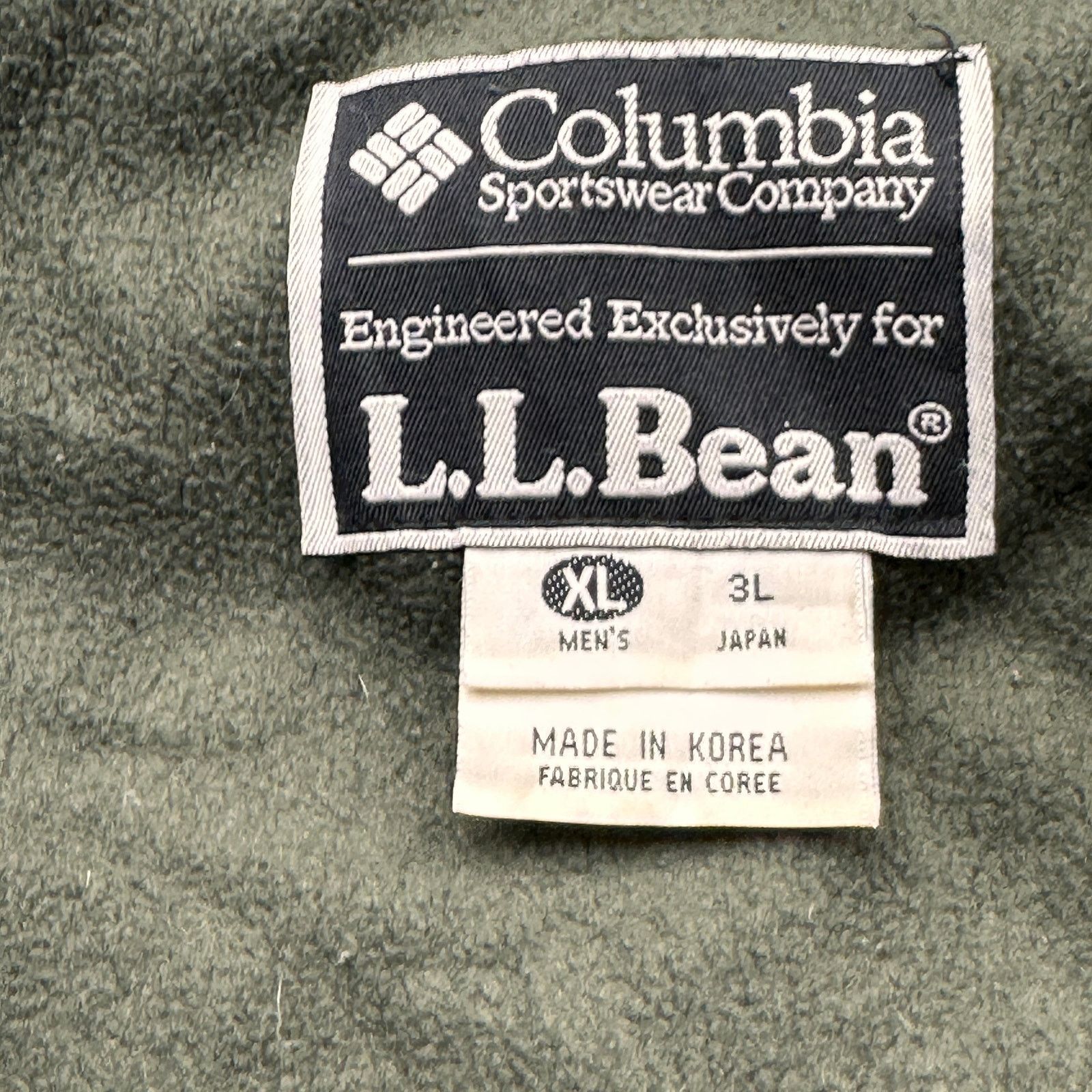 L.L. Bean VTG Columbia LL Bean Fleece Lined Jacket Mens XL Full Zip Size US XL / EU 56 / 4 - 2 Thumbnail