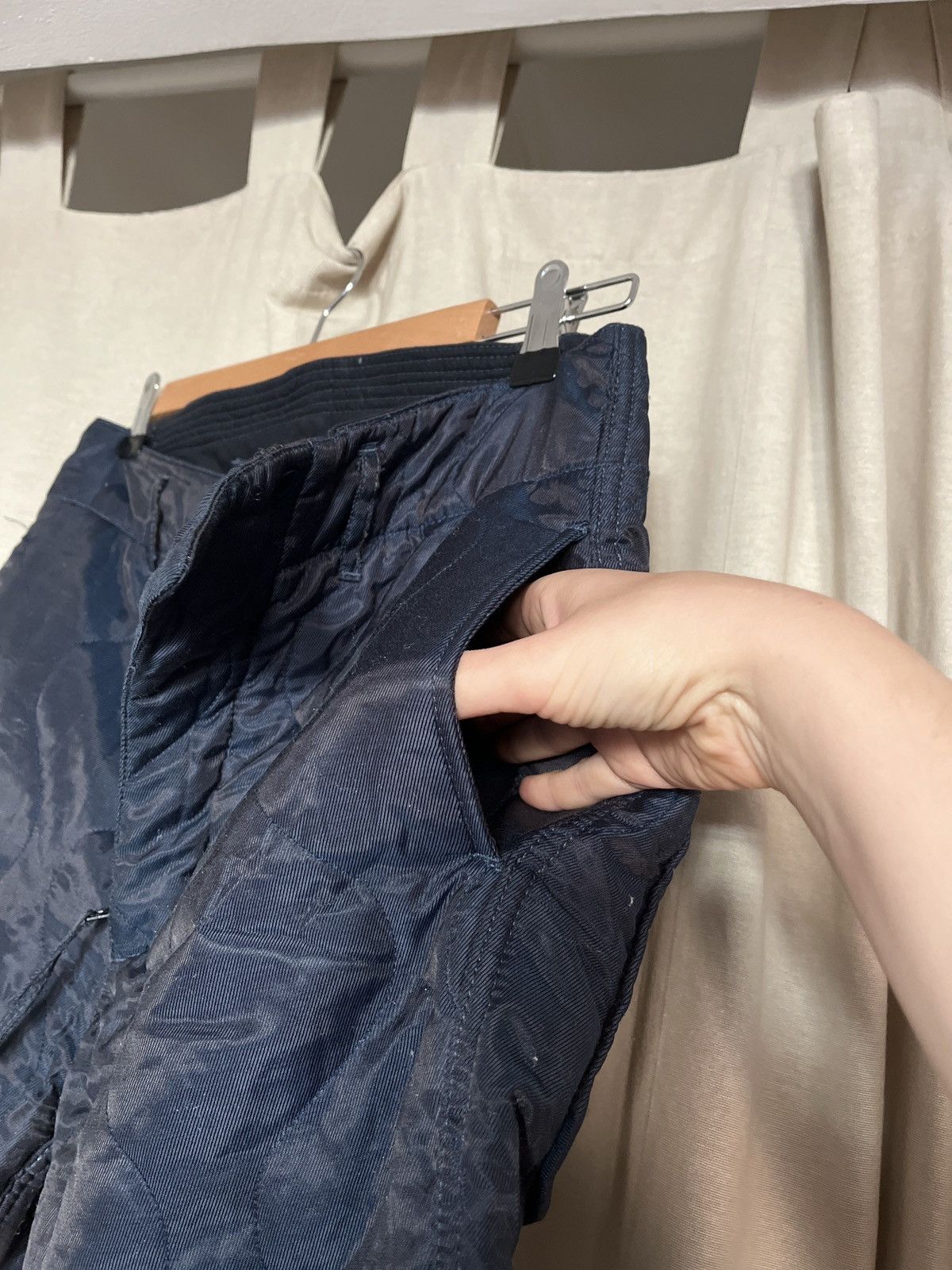 Engineered Garments Engineered Garments size 30 E-1 Quilted Twill Lining Pants Size US 30 / EU 46 - 6 Thumbnail