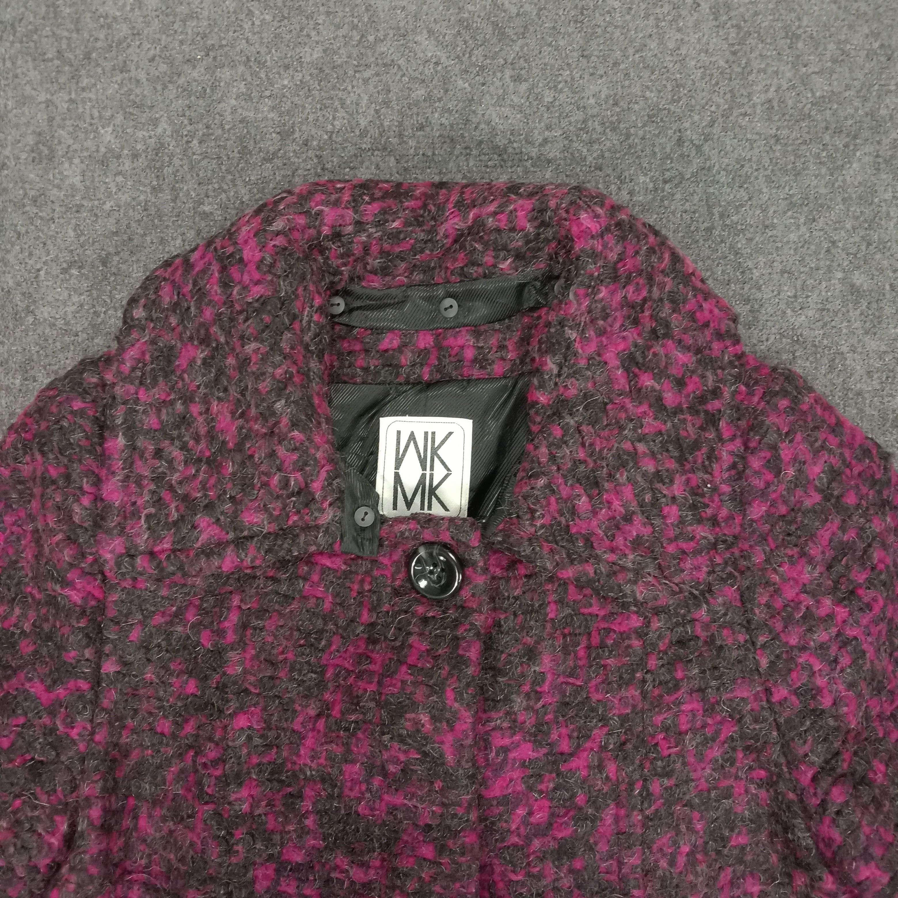 Michel Klein × Vintage Michel Klein Italian Designer Wool Coat Jacket Size US S / EU 44-46 / 1 - 2 Thumbnail