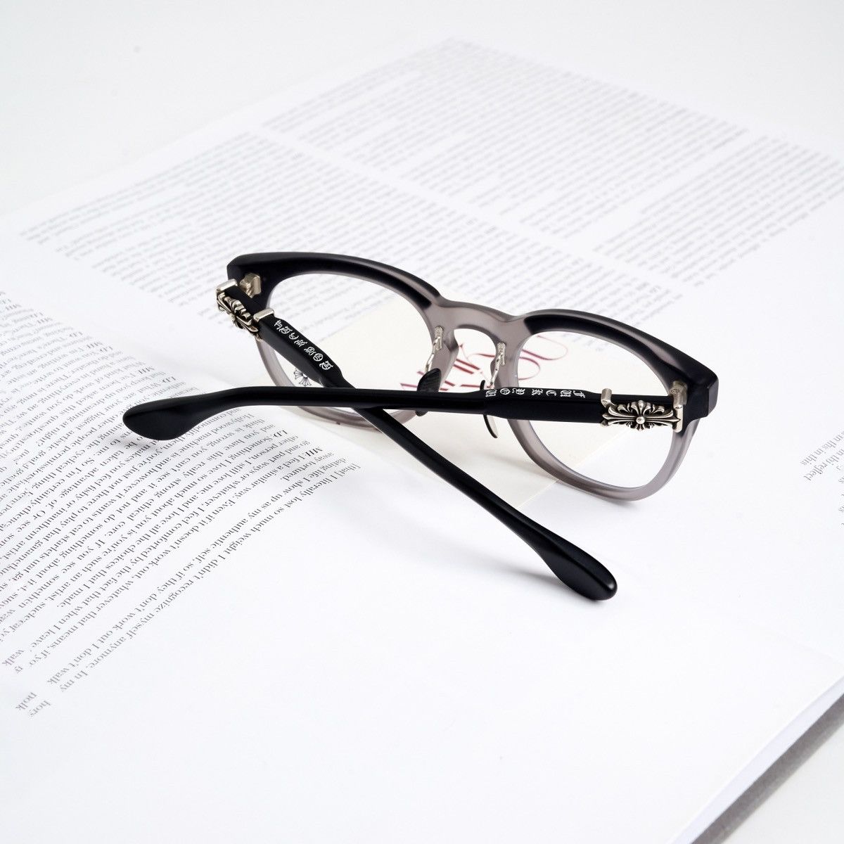 Chrome Hearts CHROME HEARTS RODSICLE MATTE BLACK MATTE GRAPHITE/ MATTE BLACK GLASSES Size ONE SIZE - 8 Thumbnail