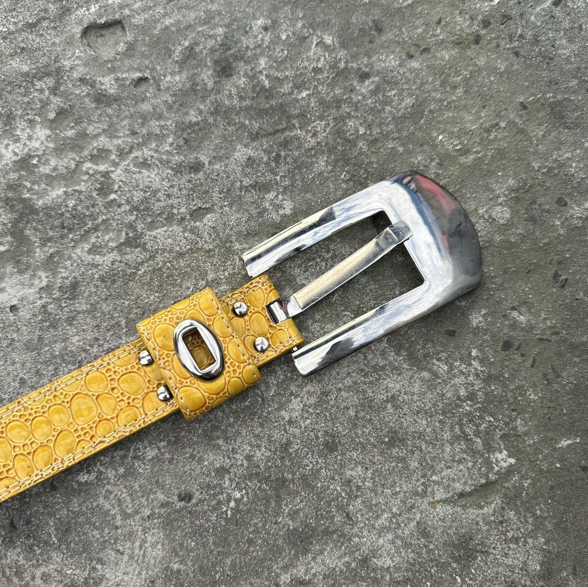 Other Y2K Vintage Yellow Belts Avant Garde Streetwear Opium USA Size ONE SIZE - 3 Thumbnail