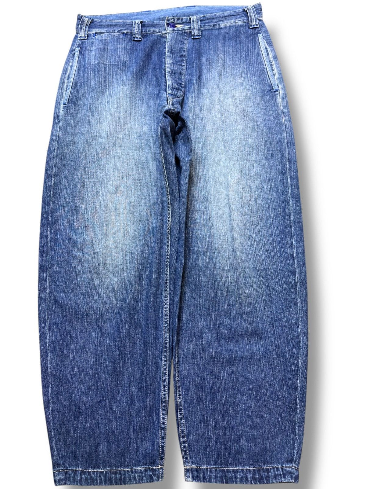 Porter Classic Vintage Porter Classic Steinbeck Denim Size US 33 - 1 Thumbnail