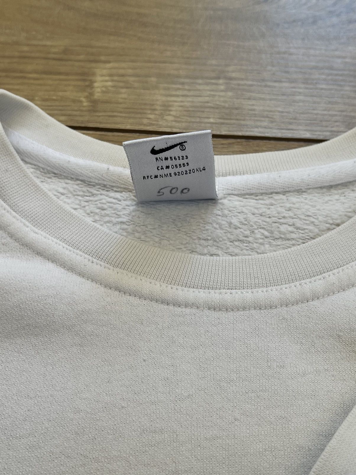 Nike Nike Sweatshirt Vintage Big Logo 90s Size M / US 6-8 / IT 42-44 - 4 Thumbnail