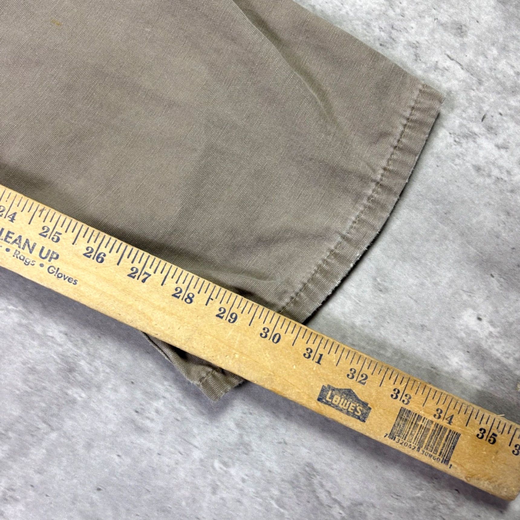 Carhartt VINTAGE Carhartt Carpenter Pants Mens 28x30 90s Distressed Canvas Beige B159 MUS Workwear Pants Size US 30 / EU 46 - 5 Thumbnail