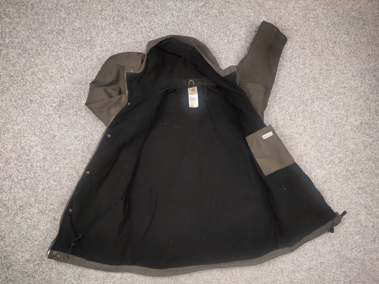 Carhartt Carhartt Vintage camo green reflective Hooded Fleece Jacket Size US M / EU 48-50 / 2 - 16 Thumbnail