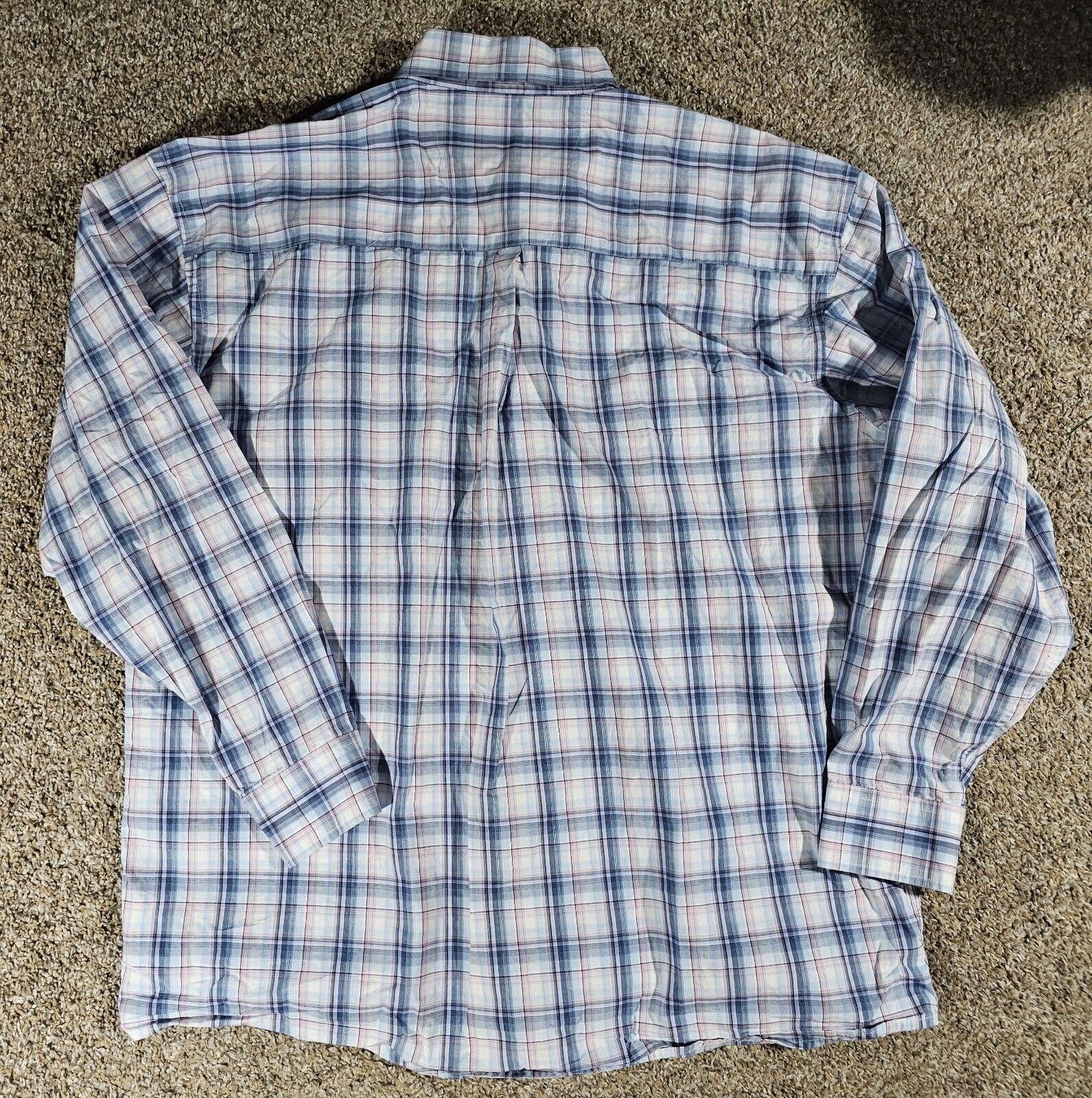 Wrangler Wrangler George Strait Collection Shirt 2XL Plaid Button Size US XXL / EU 58 / 5 - 9 Thumbnail