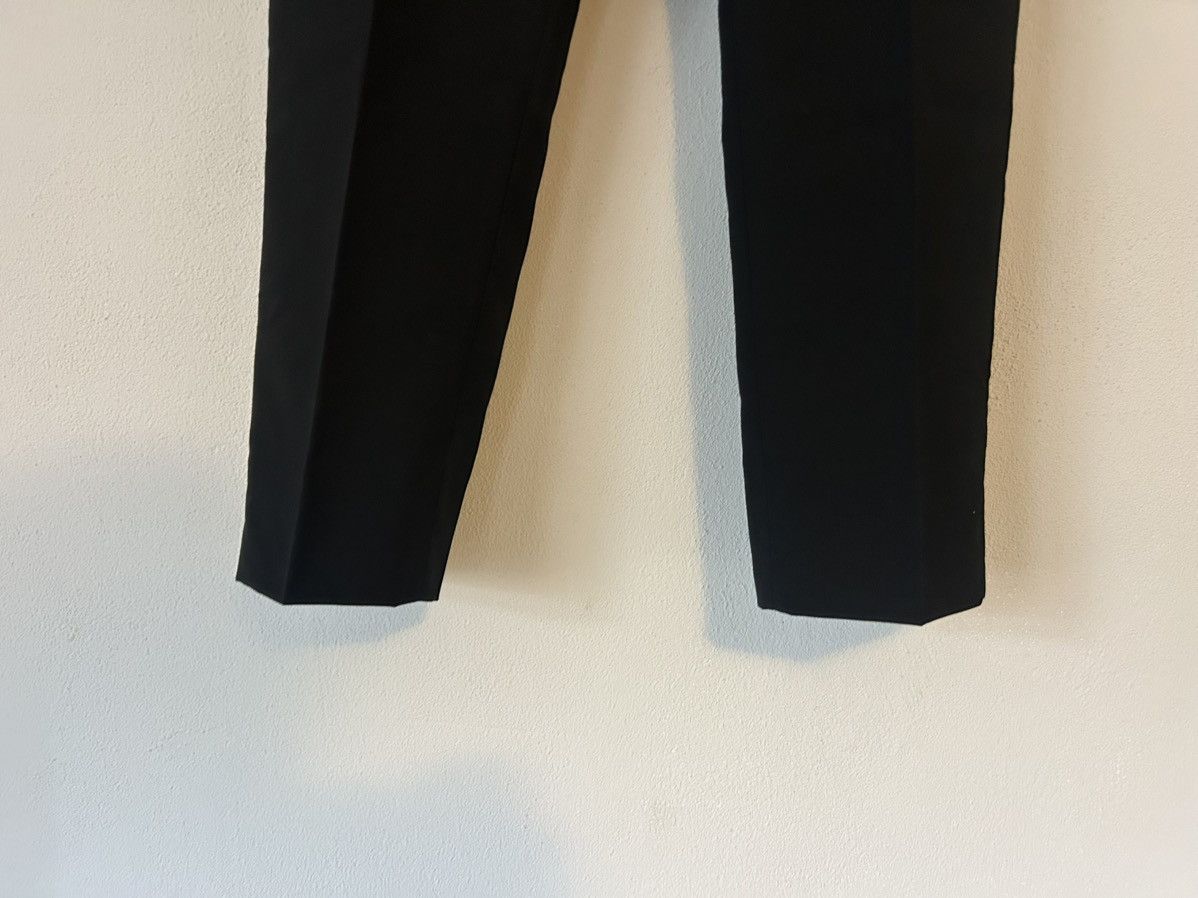 Prada Prada Black Poplin Virgin Wool Trousers Size US 34 / EU 50 - 5 Thumbnail
