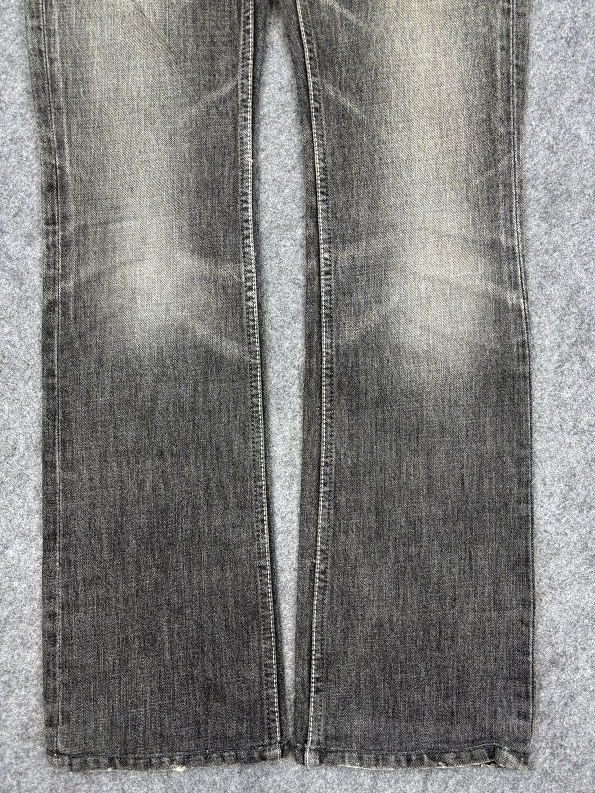 Japanese Brand 💥FLARE💥 roargun Japan Cross Gun Archival Jeans F708 Size US 27 - 4 Thumbnail
