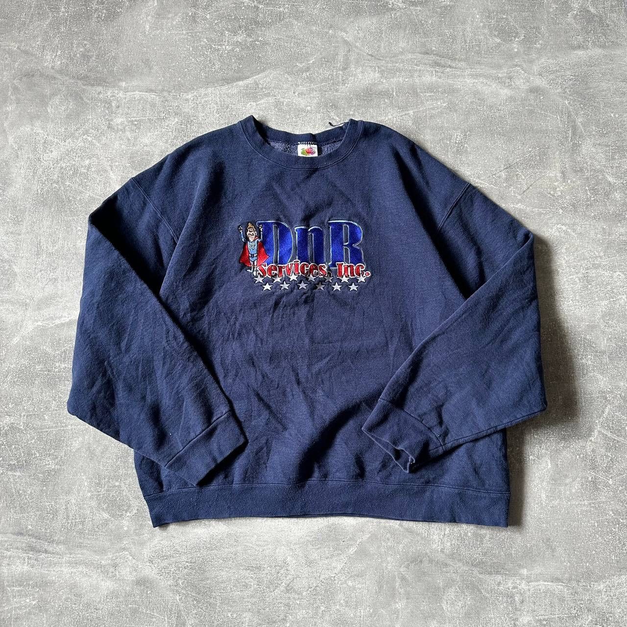 Cartoon Network × Vintage Vintage DnR Cartoon 90s Sweatshirt man SUPER GUYS BOB TOM Size US XL / EU 56 / 4 - 1 Thumbnail