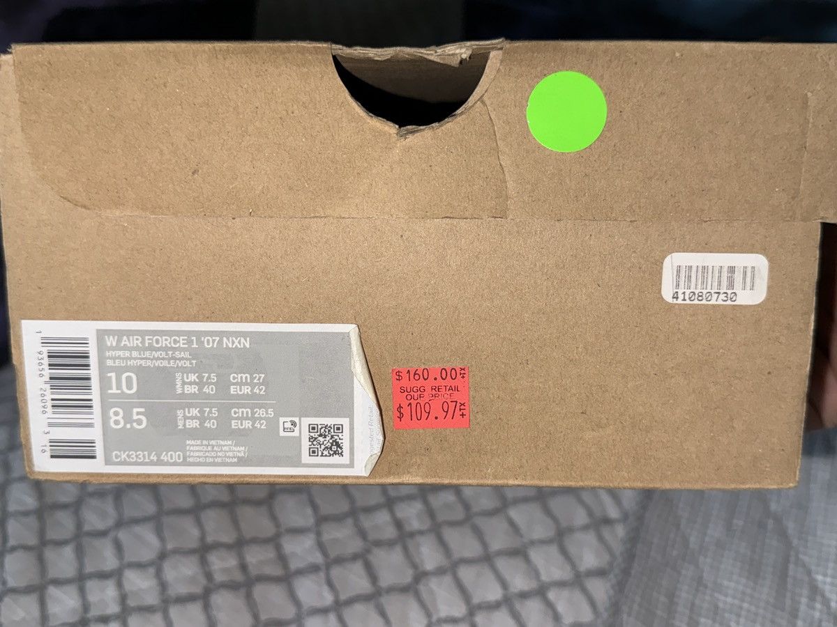 Nike Nike Air Force 1 Low ‘ Olivia Kim no cover ’ Size US 10 / IT 40 - 9 Thumbnail