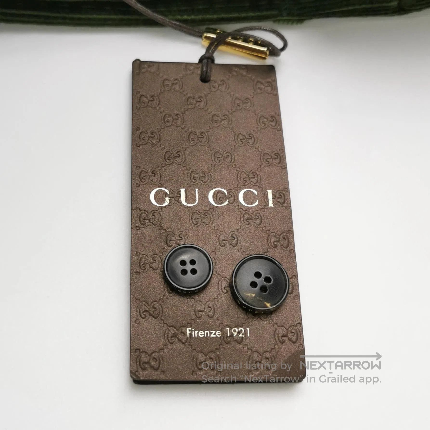 Gucci Green Corduroy Straight. Size US 34 / EU 50 - 3 Thumbnail