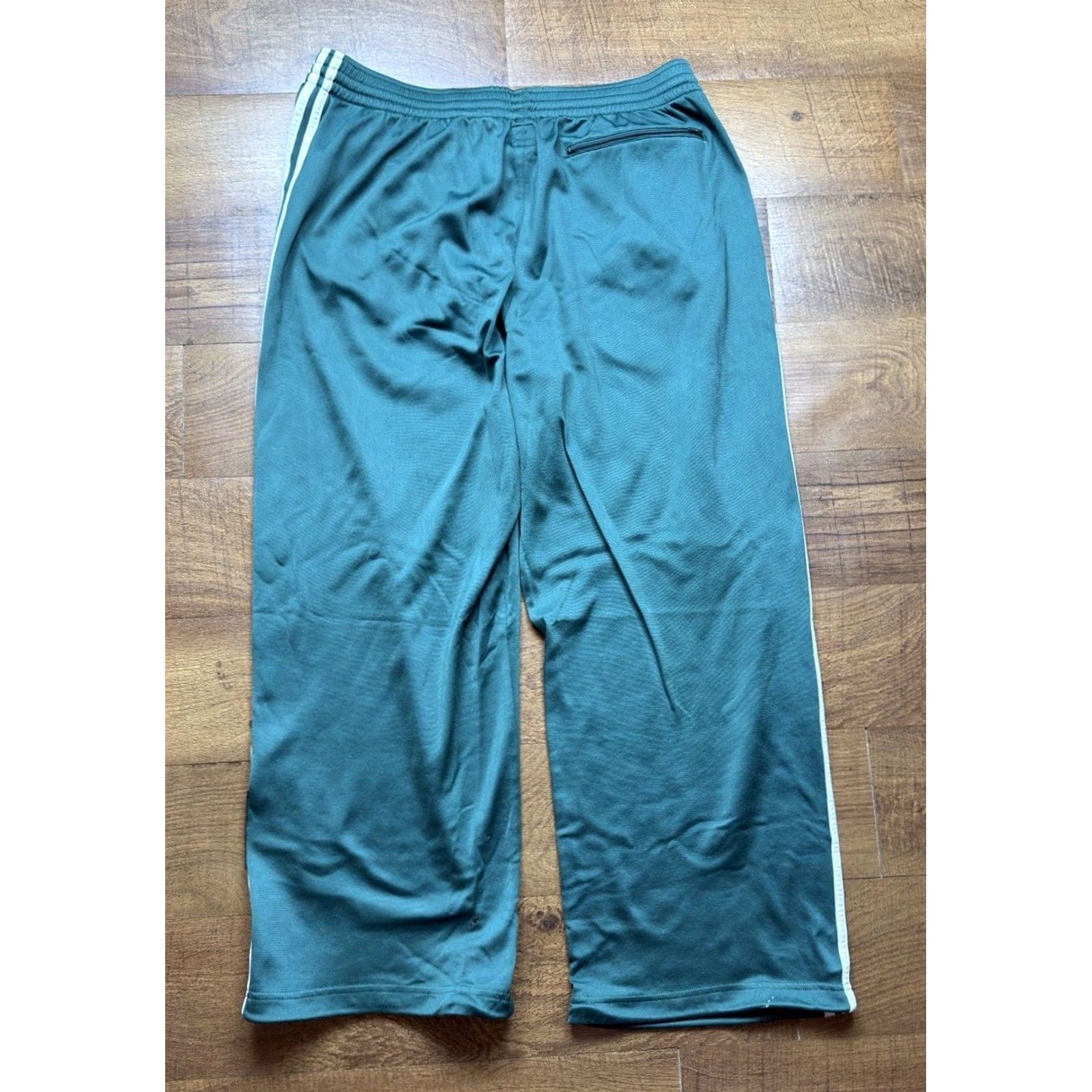 Adidas VINTAGE Adidas Kareem abdul-jabbar Warm Up Firebird Track Pants Men XL Teal Green Firebird Track Pants Mens XL Size US 36 / EU 52 - 3 Thumbnail
