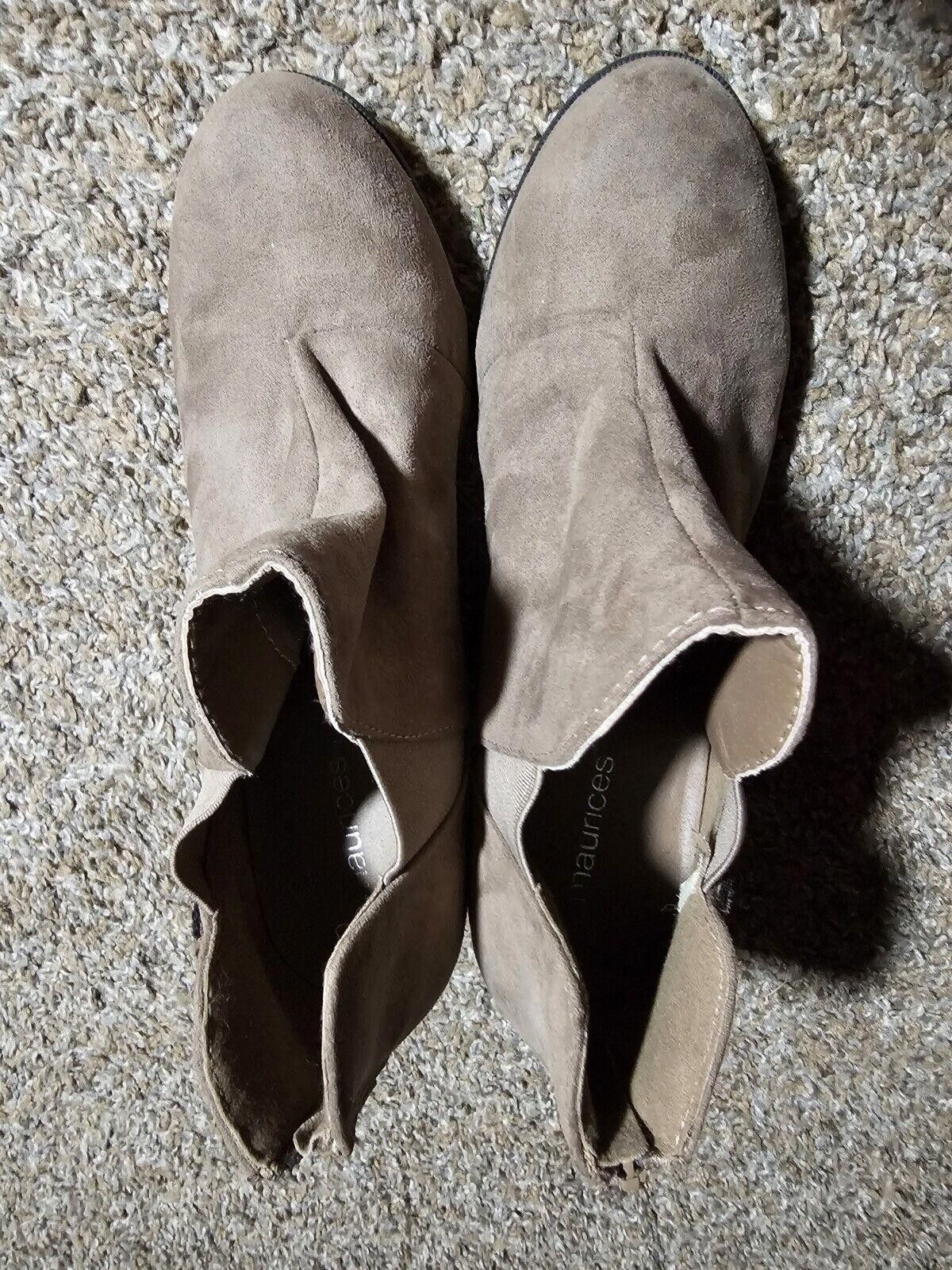 Designer Maurices 86341 Tealyn zip up brown size 8 chukkah Boot Size US 8 / IT 38 - 5 Thumbnail