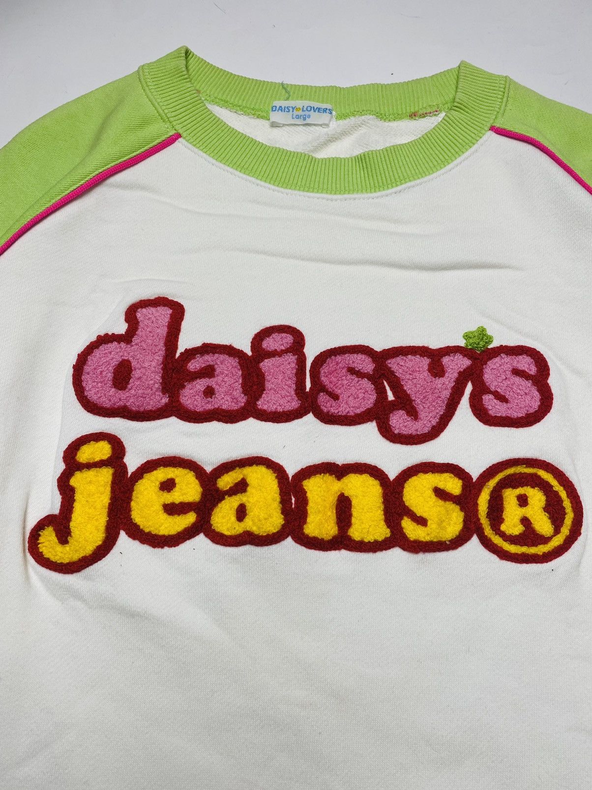 Angel Blue 2000s Daisy Lovers - Daisy Jeans Crewneck Size US M / EU 48-50 / 2 - 6 Thumbnail