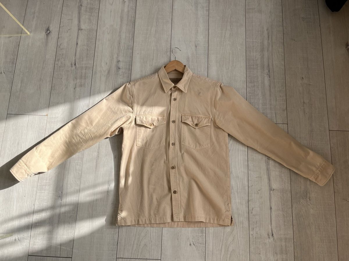 Officine Generale Officine Generale Patch Pocket overshirt (Ecru / Beige) Size US S / EU 44-46 / 1 - 3 Thumbnail