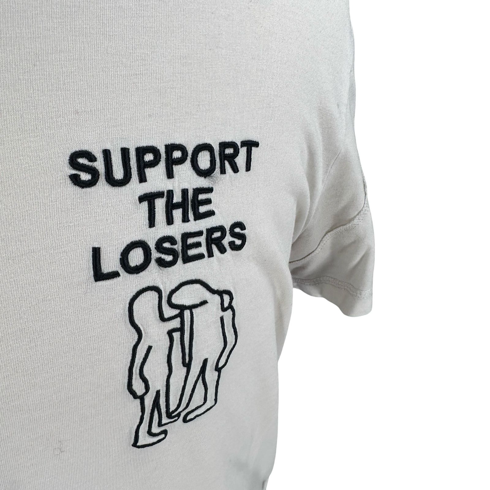 Diesel Diesel Support The Losers T-Shirt Mens XL Off-white Cotton Size US XL / EU 56 / 4 - 2 Thumbnail