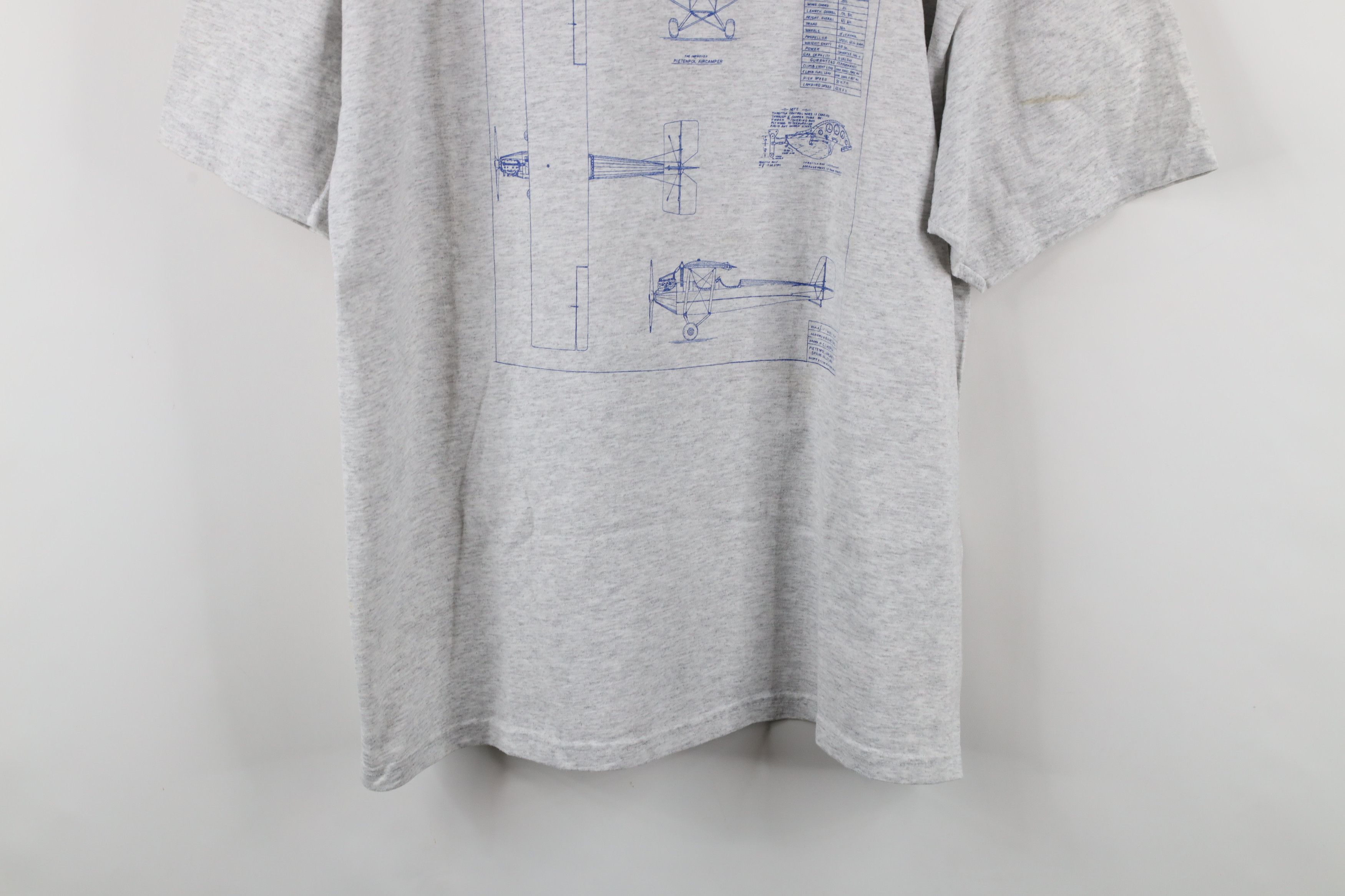 Vintage Vintage 90s Pietenpolo Aircamper Short Sleeve T-shirt Size US XL / EU 56 / 4 - 3 Thumbnail