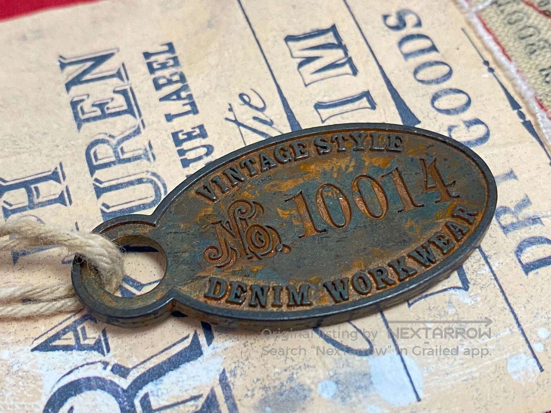 RRL Ralph Lauren RRL Ralph Lauren Vintage Metal Keychain. Size ONE SIZE - 4 Thumbnail