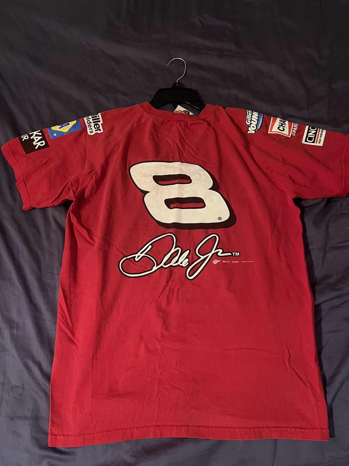 Streetwear × Vintage NASCAR Dale Earnhardt Auto Print Jersey Tee Size US M / EU 48-50 / 2 - 8 Thumbnail