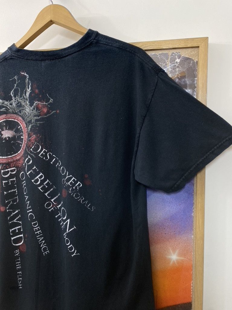 Gildan 2011 Neuraxis By The Flesh Asylon Promo Metal Band T Shirt Size US L / EU 52-54 / 3 - 3 Thumbnail