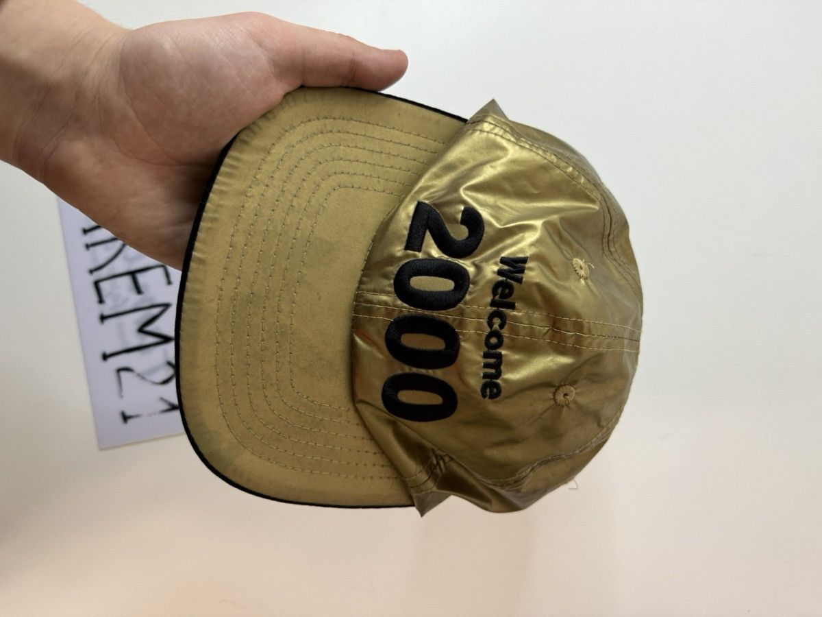 Vintage Goodbye 1999 Welcome 2000 vintage cap hat Size ONE SIZE - 4 Thumbnail
