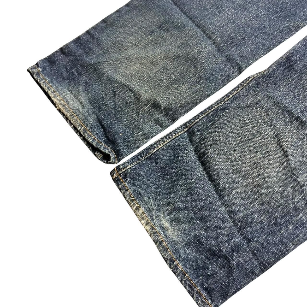 Karakuri Tamashii Vintage Karakuri Embroidered Japanese Denim Jeans - Waist 32 Size US 32 / EU 48 - 6 Thumbnail