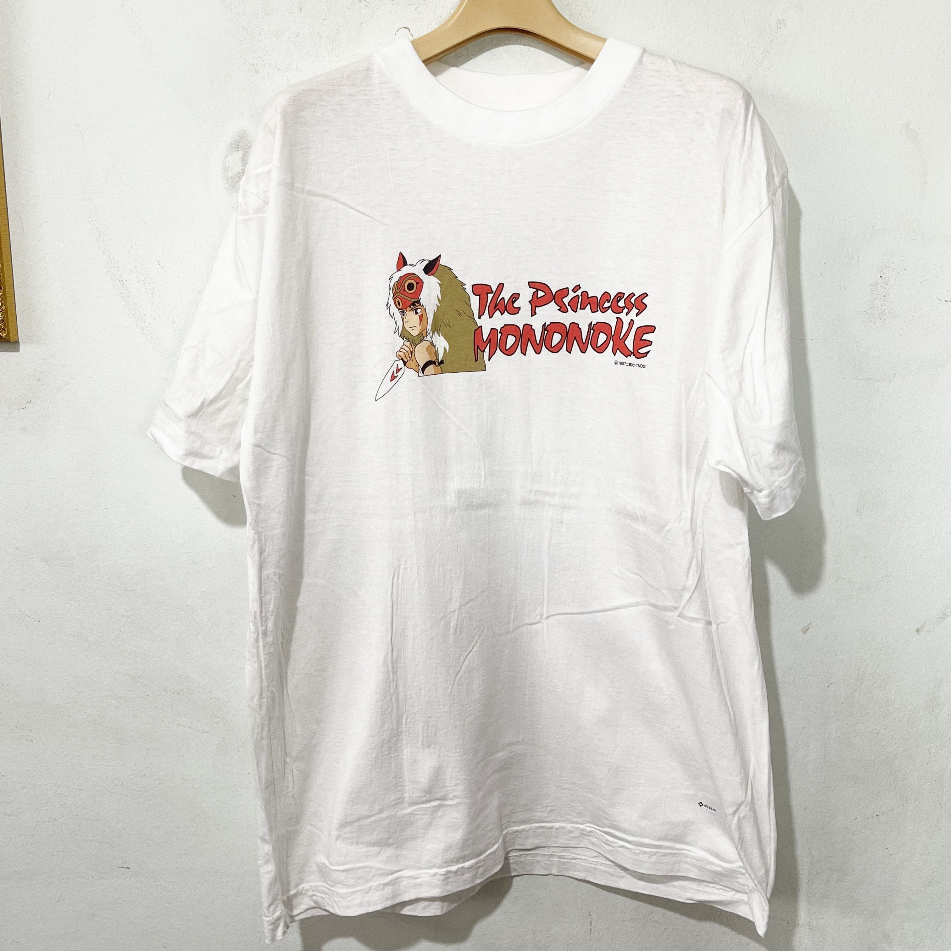 Anime Vintage 1997 Princess Mononoke Studio Ghibli T-Shirt Size US L / EU 52-54 / 3 - 1 Thumbnail