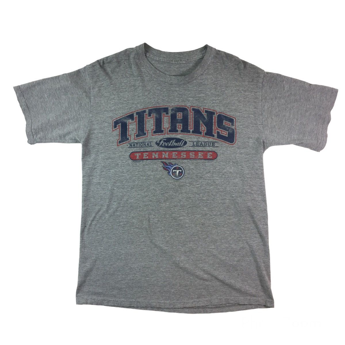 NFL Vintage Y2K Tennessee Titans Super Bowl Paper Thin T-Shirt Size US L / EU 52-54 / 3 - 1 Thumbnail