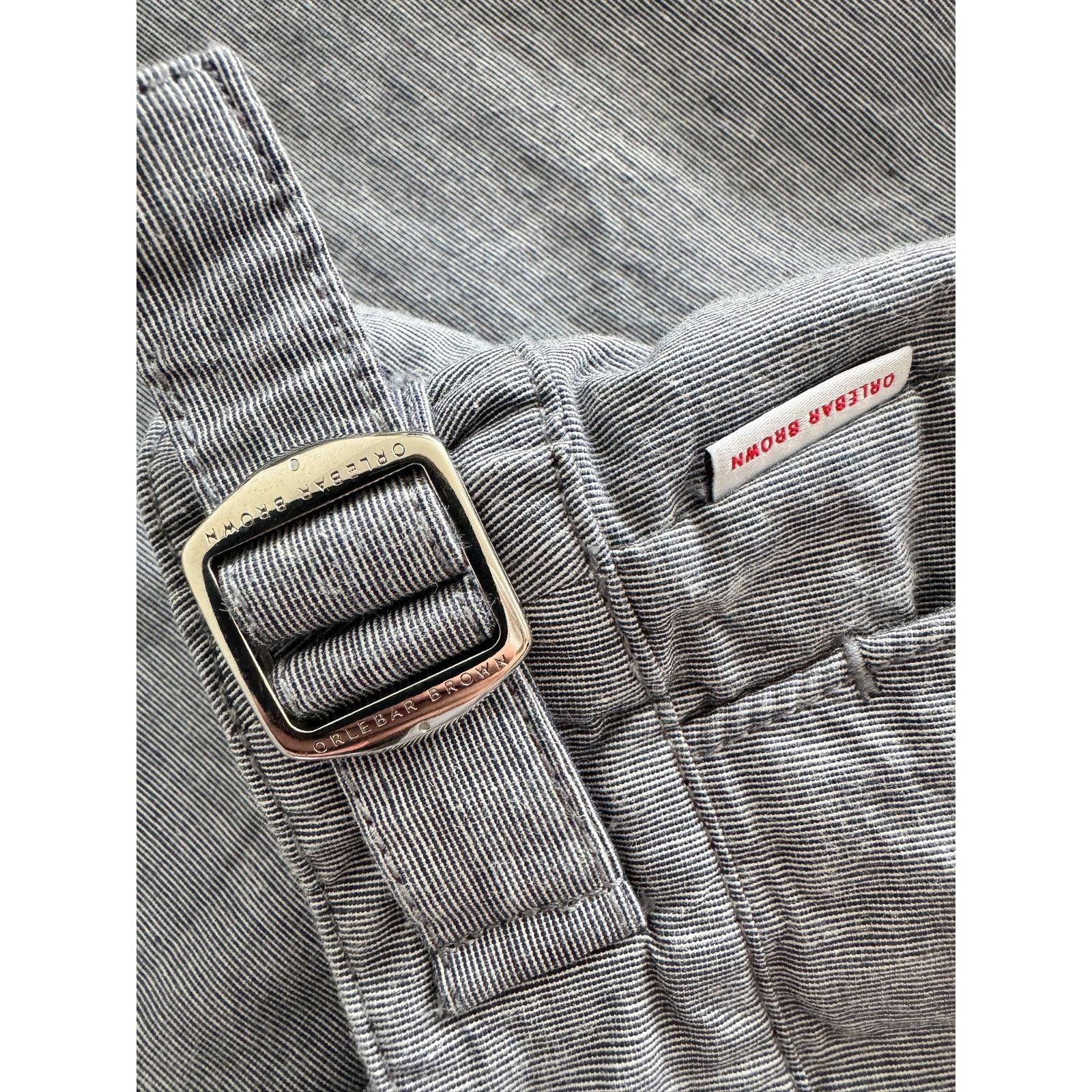 Orlebar Brown Orlebar Brown Tailored Cotton Shorts Gray Size US 33 - 6 Thumbnail
