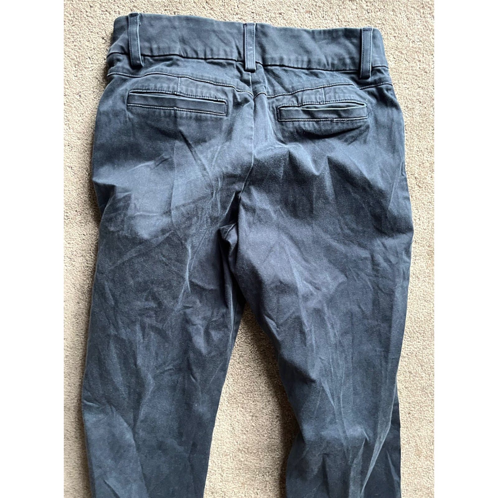 Lee Lee Modern Series 90s Casual Pants Womens Size 6 Blue Chino Size 28" / US 6 / IT 42 - 4 Thumbnail