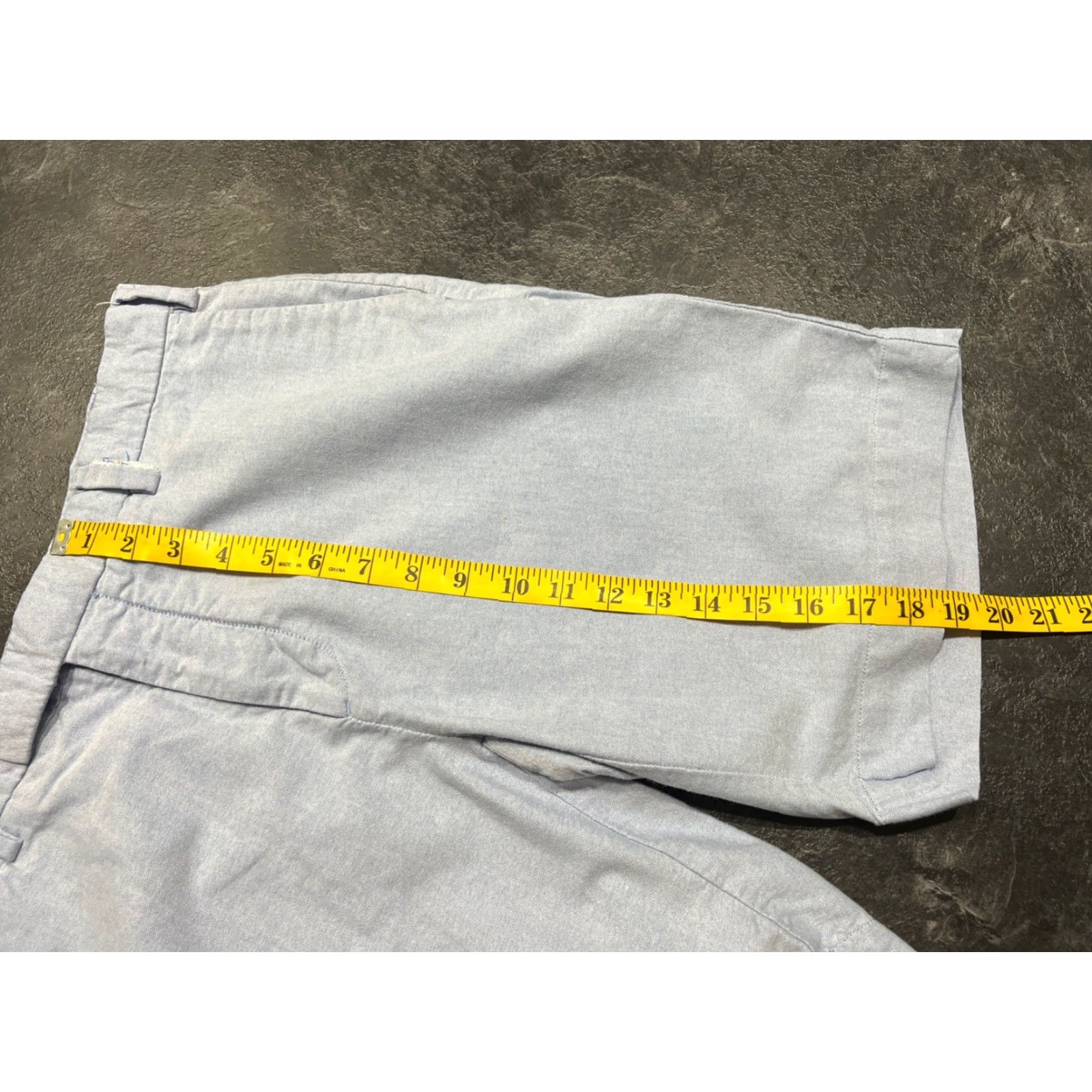 Polo Ralph Lauren VINTAGE Polo Ralph Lauren Shorts Mens 34 Chino Flat Front Cotton Light Blue Men Size US S / EU 44-46 / 1 - 7 Thumbnail