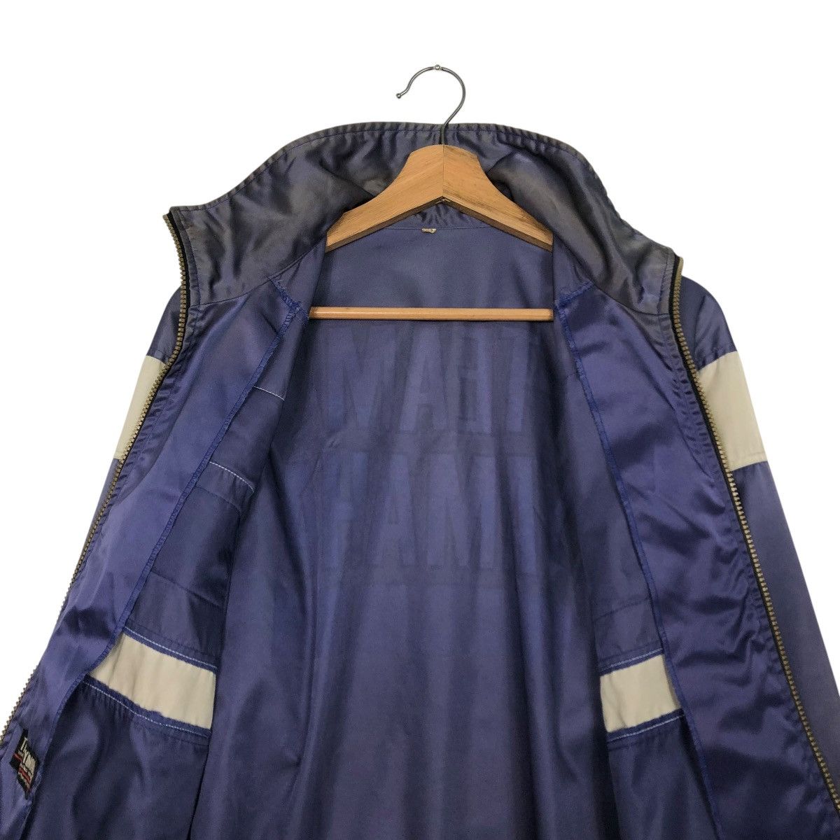 Yamaha 🔥VINTAGE BOMBER JACKET RACING TEAM YAMAHA RXZ MEMBERS Size US M / EU 48-50 / 2 - 16 Thumbnail