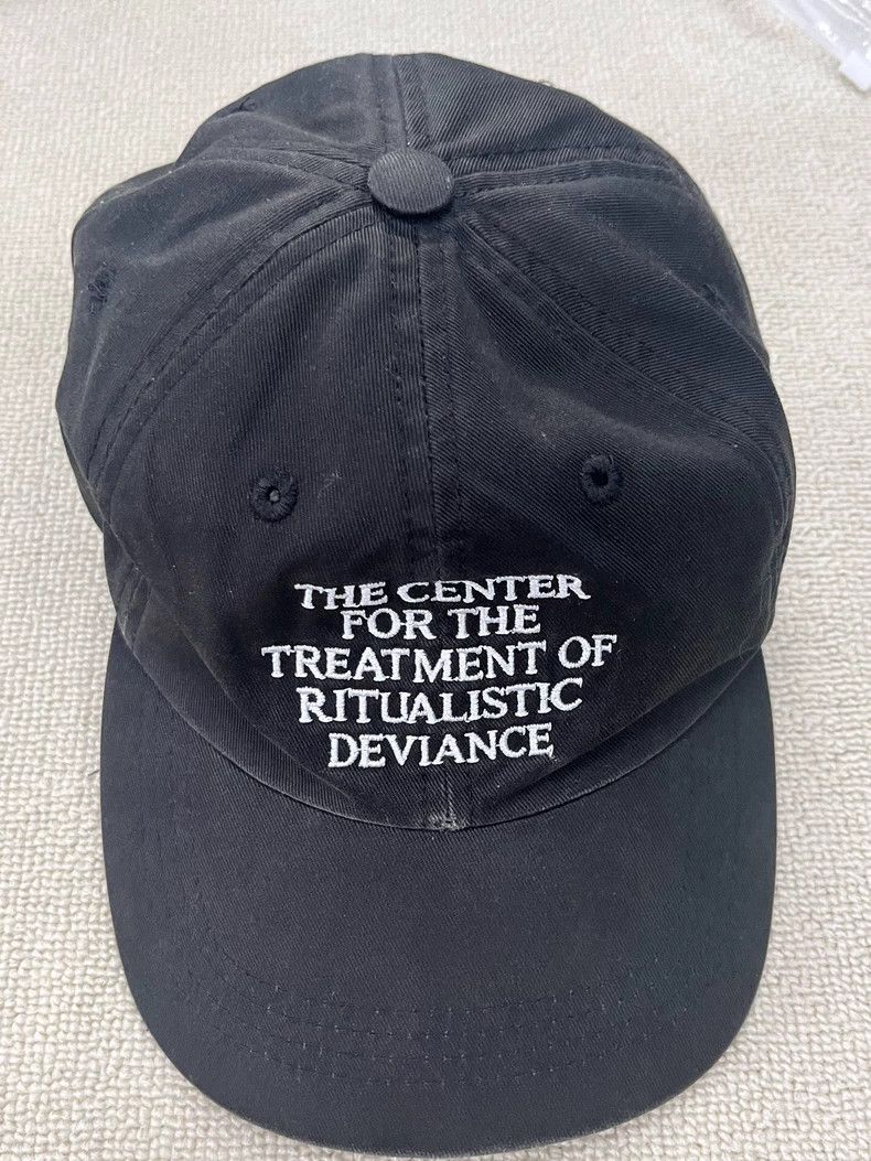 Enfants Riches Deprimes ENFANTS RICHES DEPRIMES Alphabet embroidered cotton cap Size ONE SIZE - 1 Thumbnail