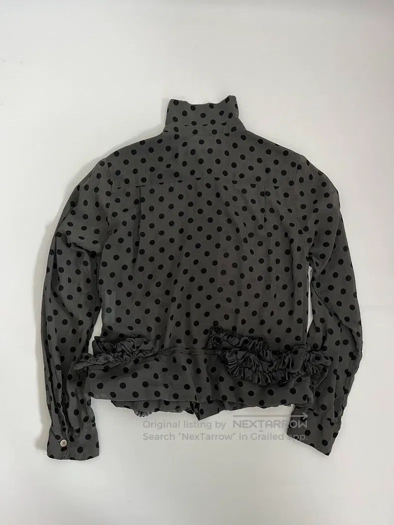 Comme des Garcons Comme des Garcons Polka dot top, shirt Size XS / US 0-2 / IT 36-38 - 5 Thumbnail