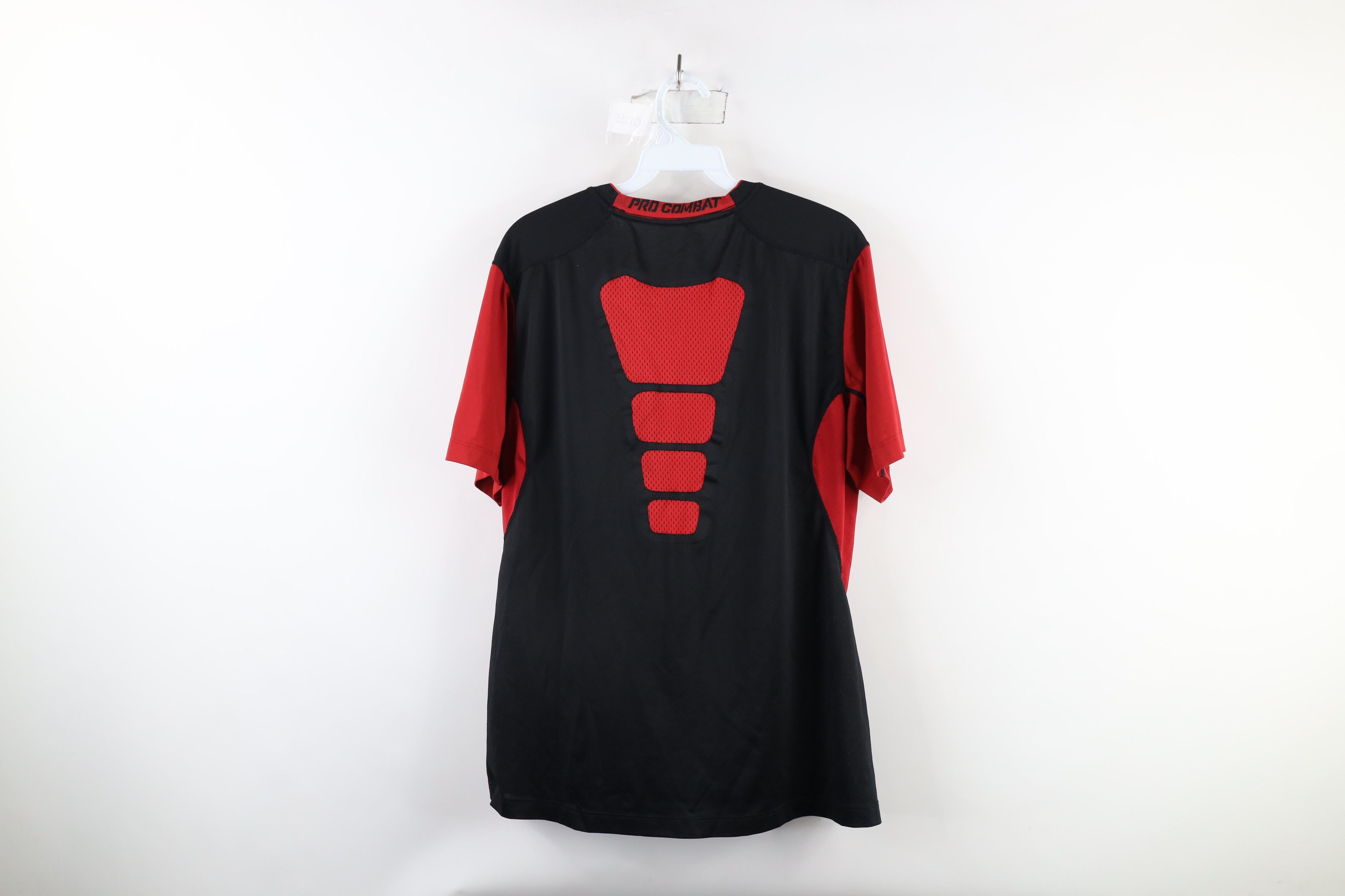 Nike × Vintage Nike Pro Combat Compression Short Sleeve Training T-Shirt Size US L / EU 52-54 / 3 - 11 Thumbnail