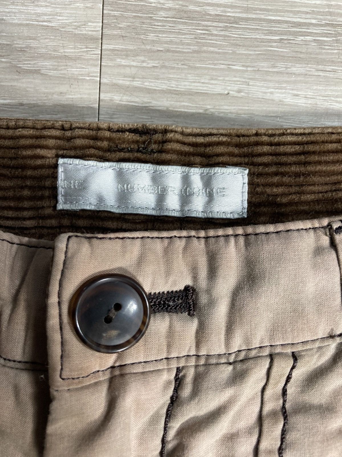 Number (N)ine 2009 Era Number Nine Japan Microtex Double Knee Faded Pant Size US 31 - 5 Thumbnail