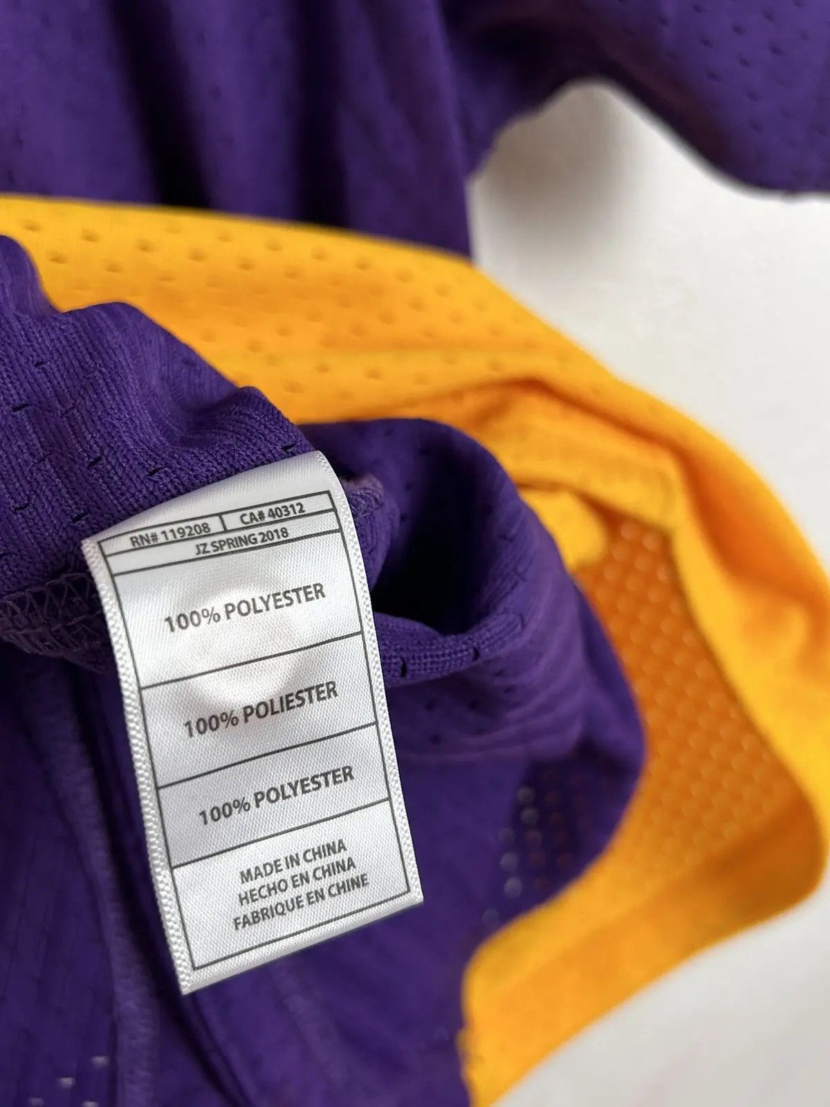 Mitchell & Ness Mitchell & Ness L.A. Lakers SS18 Rare Baseball Jersey Size US M / EU 48-50 / 2 - 8 Thumbnail
