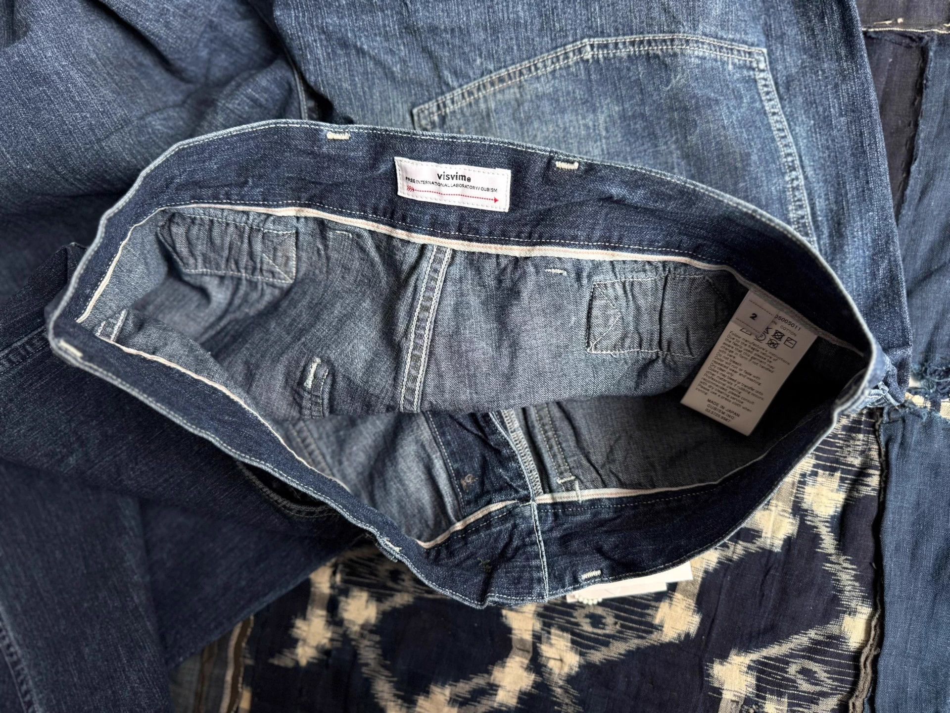 Visvim VISVIM 26SS SCOUT PANTS DRY DENIM Lmt Washed Splatter Size US 32 / EU 48 - 8 Thumbnail