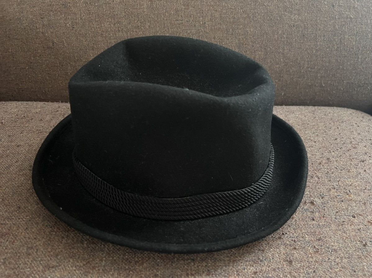Bape Bathing Ape Teriyaki Source Black Fedora Feather Hat Size ONE SIZE - 3 Thumbnail