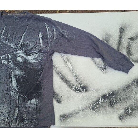 Cabelas Y2k Legendary Whitetails Deer Trust Your Instincts Shirt Size US XL / EU 56 / 4 - 4 Thumbnail