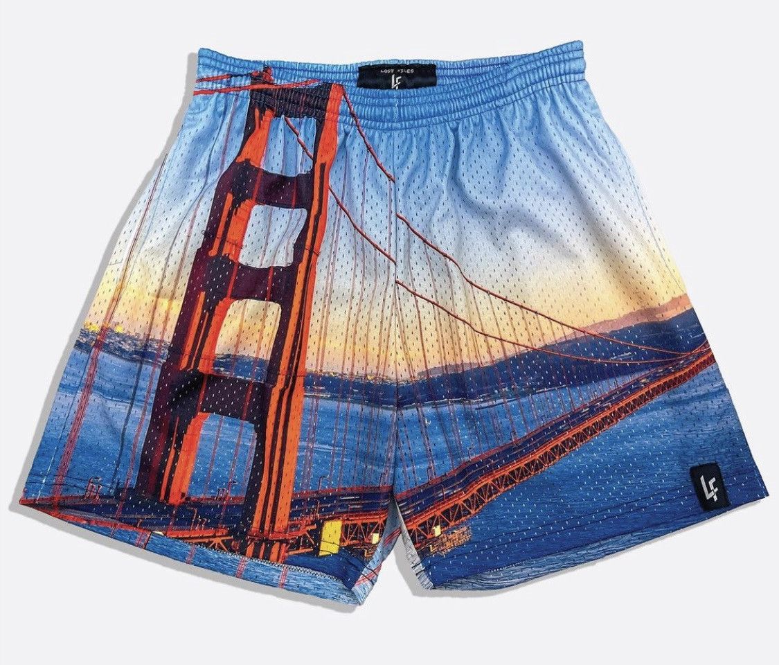 Lost Files 2024 Golden Gate Bridge XL Shorts