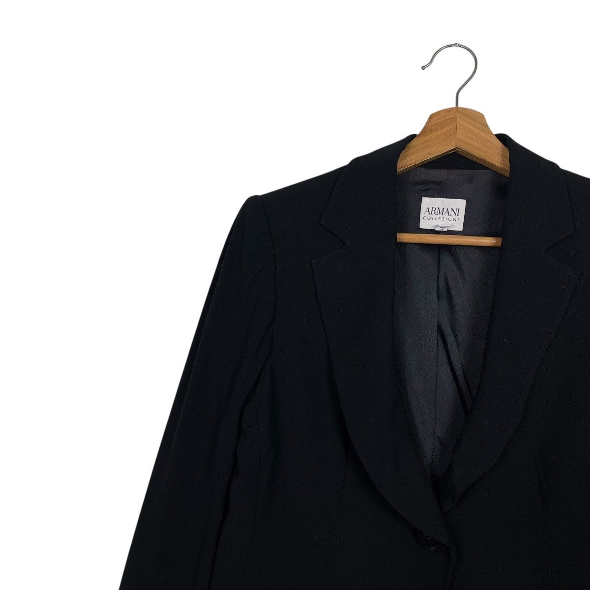 Armani Collezioni Armani Collezioni Women Wool Jacket Size XS / US 0-2 / IT 36-38 - 6 Thumbnail