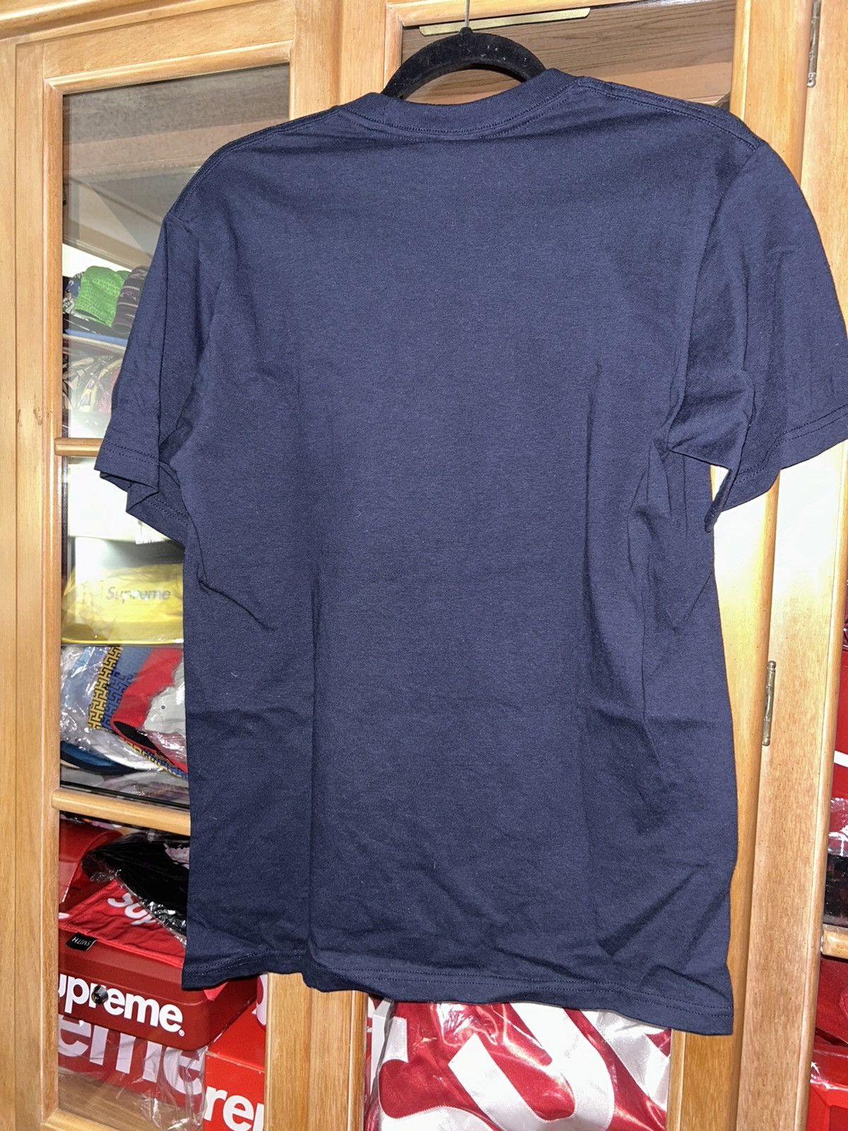 Supreme Sun Tee Navy FW20 size Small NEW WITH TAGS